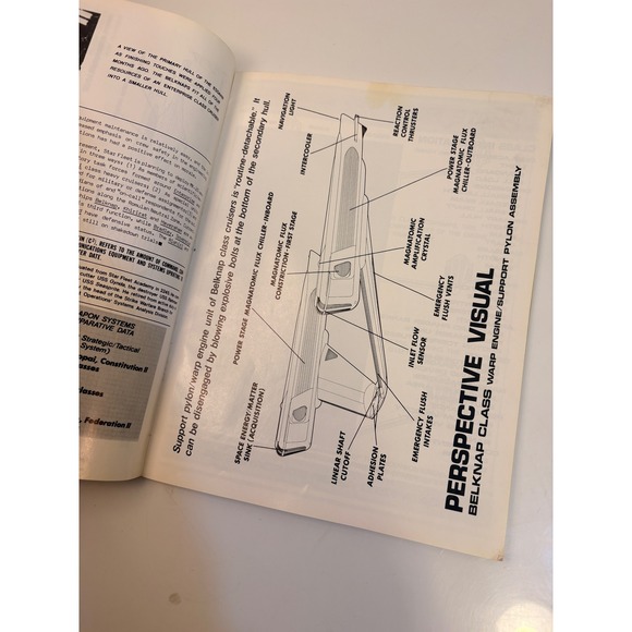 Star Trek USS Enterprise NCC 1701 Blueprint Plans Starship Productions Original - Picture 3 of 12